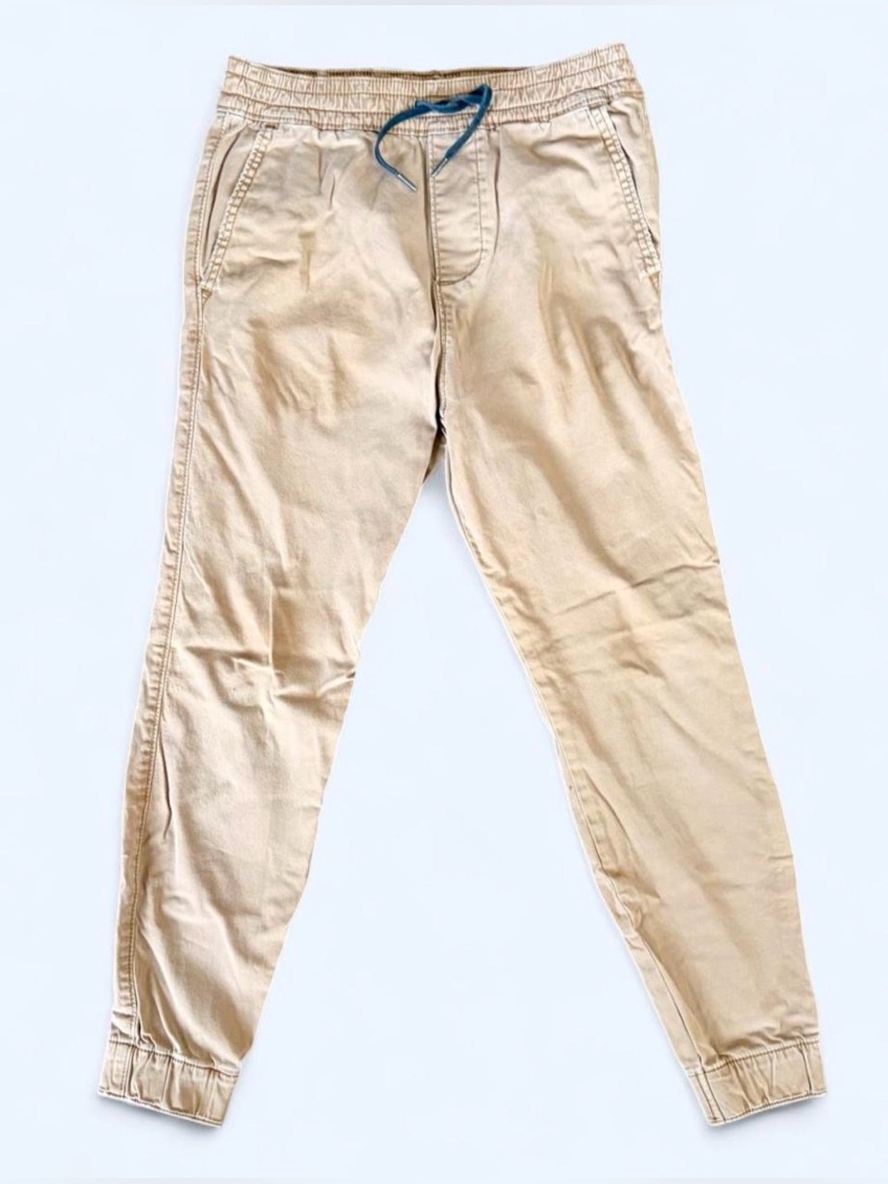 Men’s Khaki/Tan Hollister Skinny Jogger Pants — Size XS